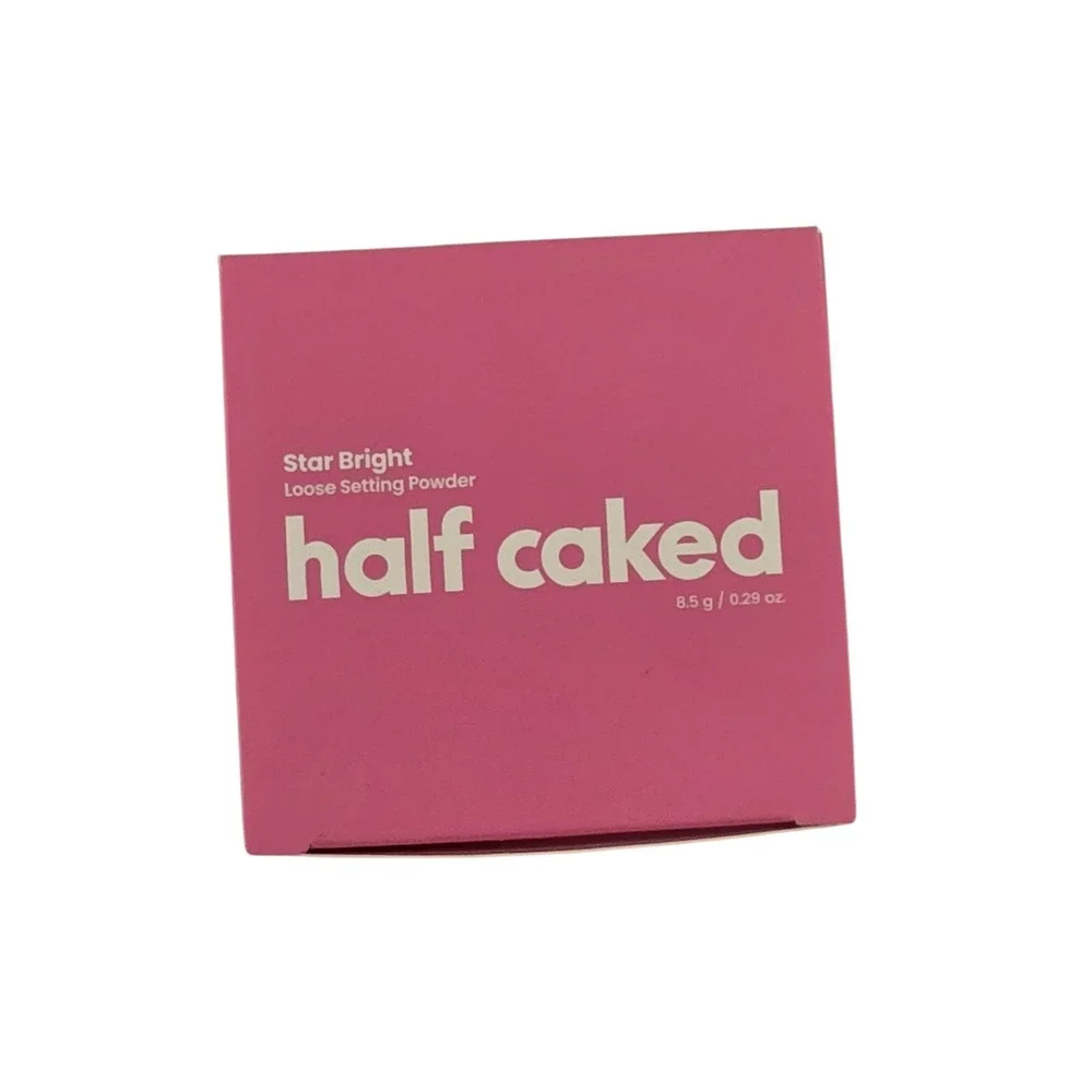 Half Caked Sealed Star Bright Translucent Loose Setting Powder Makeup 0.28 oz